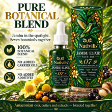Load image into Gallery viewer, Nativilis Jambu Elixir Face Oil 30ml with botanical tube packaging