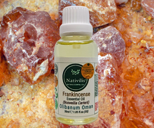 Load image into Gallery viewer, Nativilis Frankincense Carterii Olibanum Oil Oman (Boswellia Carterii ) - natural anti-acne anti-wrinkle improve oral hygiene prevent gum disease antibacterial properties - Copaiba properties 30ml Media 1 of 36