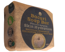 Load image into Gallery viewer, Nativilis Amazonian Collection 3-piece Soap Bar 300 grams - ANDIROBA BACURI BRAZIL NUT - Natural Vegan Emollient Face Skin Body Soap Moisturises & Cleanses No Chemicals Additives, Colours or Lauryl