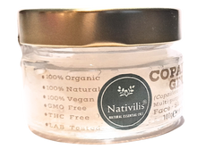 Load image into Gallery viewer, Nativilis Copaiba Gel (Copaifera officinalis) 100% Natural Multipurpose Gel Face Skin Body Moisturizing Anti-aging and Melasma Treating Inflammation Dermatitis and Fungal Infections Relieve Aching Sore Muscles Joint Back Pains Circulation Varicose Veins