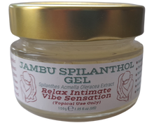 Load image into Gallery viewer, Nativilis Jambu Spilanthol Gel - (Spilanthes Acmella Oleracea Extract) - 100% Natural Vegan Pure - Relax Intimate Vibe Sensation - Muscle Relaxant Effect - Popular Female Aphrodisiac - Natural Botox Alternative - Copaiba Properties - 100 ml