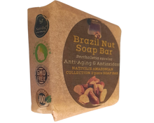 Load image into Gallery viewer, Nativilis Amazonian Collection 3-piece Soap Bar 300 grams - ANDIROBA BACURI BRAZIL NUT - Natural Vegan Emollient Face Skin Body Soap Moisturises & Cleanses No Chemicals Additives, Colours or Lauryl