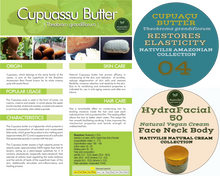 Load image into Gallery viewer, Nativilis Jambu HydraFacial 50 Natural Vegan Cream Face Neck Body - Cumaru Concentrated + Cupuacu Butter + Pracaxi Oil + White Clay Natural Botox Alternative Anti-Aging Skincare Moisturizing Copaiba