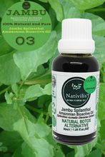 Load image into Gallery viewer, Nativilis Jambu Spilanthol Amazonian Bioactive Oil - Spilanthes Acmella Oleracea Extract - 100% Natural and Pure Botox Alternative - Relax facial muscles reduce wrinkles and fine lines improve skin firmness antioxidant properties Copaiba - 30 ml