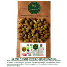 Load image into Gallery viewer, Nativilis Amazonian Jambu Flower 30g | Plant-Based Muscle Relaxing Sensation | Spilanthol-Rich | Dried Vegan Herb - (1.06 oz) US - Acmella Oleracea