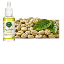 Load image into Gallery viewer, Nativilis Green Coffee Bean Oil for Face & Body – Coffea Arabica – Cold Pressed Cosmetic Oil – Lightweight, Fast Absorbing – Vegan