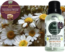 Load image into Gallery viewer, Nativilis Candeia Essential Oil Natural Alpha Bisabolol 95% (Eremanthus erythropappus) - Sesquiterpene – Vegan - Antibacterial Anti-inflammatory - Skin-Smoothing - Wound Healing Nociceptive Properties - Copaiba
