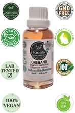 Load image into Gallery viewer, Nativilis Oregano Organic Essential Oil 30 ml (Origanum vulgare) - antioxidant antifungal anti-inflammatory properties playing beneficial role in weight management and infection treatments - Copaiba Properties