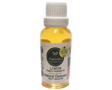 Load image into Gallery viewer, Nativilis Lemon Organic Essential Oil 30 ml (Citrus limon) - Absorbent antibacterial antifungal fight against acne facial cleanser - Copaiba Properties