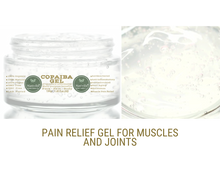 Load image into Gallery viewer, Nativilis Copaiba Gel (Copaifera officinalis) 100% Natural Multipurpose Gel Face Skin Body Moisturizing Anti-aging and Melasma Treating Inflammation Dermatitis and Fungal Infections Relieve Aching Sore Muscles Joint Back Pains Circulation Varicose Veins