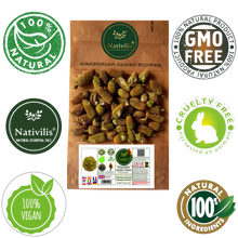 Load image into Gallery viewer, Nativilis Amazonian Jambu Flower 30g | Plant-Based Muscle Relaxing Sensation | Spilanthol-Rich | Dried Vegan Herb - (1.06 oz) US - Acmella Oleracea