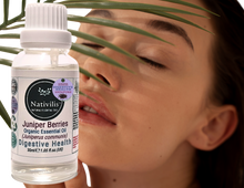 Load image into Gallery viewer, Nativilis Juniper Berries Organic Essential Oil 30 ml (Juniperus communis ) - High in nutrients and powerful plant compounds anti-inflammatory antioxidant antifungal activity - Copaiba Properties