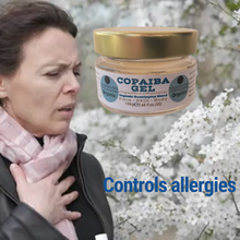 Load image into Gallery viewer, Nativilis Copaiba Gel Eucalyptus (Copaifera officinalis) 100% Natural Multipurpose Gel Face Skin Body Moisturizing Anti-aging and Melasma Treating Inflammation Dermatitis and Fungal Infections Relieve Congestion