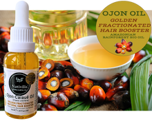 Load image into Gallery viewer, Nativilis Ojon Caiaue GOLDEN FRACTIONATED Oil - (Elaeis oleifera) NATURAL HAIR SKIN BOOSTER Rainforest Virgin Oil - revitalizes damaged follicles helps effective hair growth volumize and get tame frizz – Copaiba