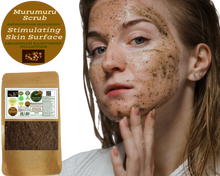 Load image into Gallery viewer, Nativilis Murumuru Scrub 150 Grams (Astrocaryum murumuru) Amazonian Rainforest Collection - 100% natural exfoliating agent improves blood circulation stimulating skin surface - removes dead skin cells - Copaiba 150G