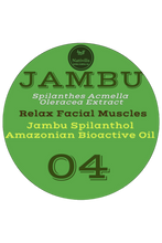 Load image into Gallery viewer, Nativilis Jambu Spilanthol Amazonian Bioactive Oil - Spilanthes Acmella Oleracea Extract - 100% Natural and Pure Botox Alternative - Relax facial muscles reduce wrinkles and fine lines improve skin firmness antioxidant properties Copaiba - 30 ml