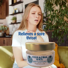 Load image into Gallery viewer, Nativilis Copaiba Gel Eucalyptus (Copaifera officinalis) 100% Natural Multipurpose Gel Face Skin Body Moisturizing Anti-aging and Melasma Treating Inflammation Dermatitis and Fungal Infections Relieve Congestion