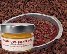 Load image into Gallery viewer, Nativilis Amazonian Urucum Seed Gel (Bixa orellana L.) Prolongs Tanning Skin Natural Glow - Ultraviolet Rays Protection properties – Brazilian Bio-Natural - Copaiba Benefits