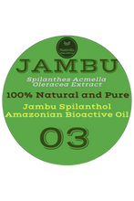 Load image into Gallery viewer, Nativilis Jambu Spilanthol Golden Amazonian Bioactive Oil - Spilanthes Acmella Oleracea Extract - High Viscosity - Better Skin Penetration 100% Natural Botox Alternative - Relax facial muscles reduce wrinkles antioxidant properties Copaiba - 30 ml