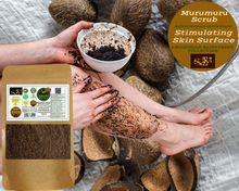 Load image into Gallery viewer, Nativilis Murumuru Scrub 150 Grams (Astrocaryum murumuru) Amazonian Rainforest Collection - 100% natural exfoliating agent improves blood circulation stimulating skin surface - removes dead skin cells - Copaiba 150G