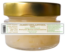 Load image into Gallery viewer, Nativilis Jambu Spilanthol Gel - (Spilanthes Acmella Oleracea Extract) - 100% Vegan Pure Natural Botox Alternative Better Skin Penetration Improve Skin Firmness Copaiba Properties - 100 ml