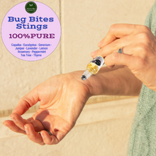 Load image into Gallery viewer, Nativilis Natural Relief for bug bites stings mosquito nettle fleas - Organic Essential Oil Formula - Roll on ball Stainless Steel Ideal Capacity 30ml Daily Use Travel Easy to carry in your purse/bag