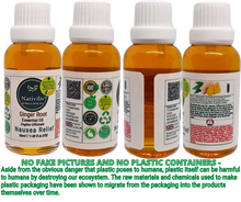 Load image into Gallery viewer, Nativilis Ginger Root Essential Oil (Zingiber Officinale ) - Anti-inflammatory relieve nausea - promote hair health and growth and skin care - Copaiba properties 30ml