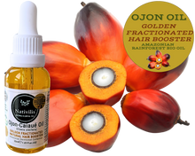 Load image into Gallery viewer, Nativilis Ojon Caiaue GOLDEN FRACTIONATED Oil - (Elaeis oleifera) NATURAL HAIR SKIN BOOSTER Rainforest Virgin Oil - revitalizes damaged follicles helps effective hair growth volumize and get tame frizz – Copaiba