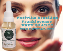 Load image into Gallery viewer, Nativilis Brazilian Frankincense - Breu Branco - Protium heptaphyllum - Amazonian natural oil Copaiba properties anti-inflammatory antiseptic analgesic soothing exfoliant for dry and oily skin - 30ml