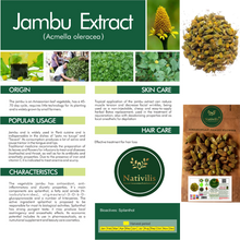 Load image into Gallery viewer, Nativilis Amazonian Jambu Flower 30g | Plant-Based Muscle Relaxing Sensation | Spilanthol-Rich | Dried Vegan Herb - (1.06 oz) US - Acmella Oleracea