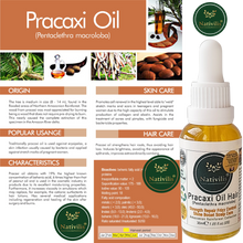 Load image into Gallery viewer, Pracaxi Oil – Pure Amazon Rainforest Hair Oil, Anti-Frizz Serum & Deep Hydration for Smooth, Shiny Hair & Scalp (30 ml)