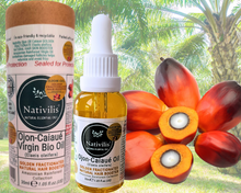 Load image into Gallery viewer, Nativilis Ojon Caiaue GOLDEN FRACTIONATED Oil - (Elaeis oleifera) NATURAL HAIR SKIN BOOSTER Rainforest Virgin Oil - revitalizes damaged follicles helps effective hair growth volumize and get tame frizz – Copaiba