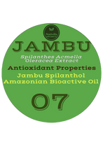 Load image into Gallery viewer, Nativilis Jambu Spilanthol Amazonian Bioactive Oil - Spilanthes Acmella Oleracea Extract - 100% Natural and Pure Botox Alternative - Relax facial muscles reduce wrinkles and fine lines improve skin firmness antioxidant properties Copaiba - 30 ml