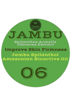 Load image into Gallery viewer, Nativilis Jambu Spilanthol Golden Amazonian Bioactive Oil - Spilanthes Acmella Oleracea Extract - High Viscosity - Better Skin Penetration 100% Natural Botox Alternative - Relax facial muscles reduce wrinkles antioxidant properties Copaiba - 30 ml