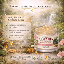 Load image into Gallery viewer, Nativilis Copaiba Gel with Geranium Blend – 100% Natural Multipurpose Gel (Face, Skin, Body)