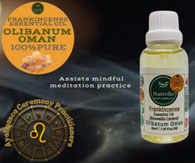 Load image into Gallery viewer, Nativilis Frankincense Carterii Olibanum Oil Oman (Boswellia Carterii ) - natural anti-acne anti-wrinkle improve oral hygiene prevent gum disease antibacterial properties - Copaiba properties 30ml Media 1 of 36