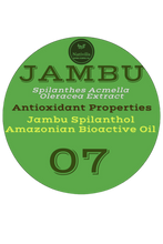 Load image into Gallery viewer, Nativilis Jambu Spilanthol Golden Amazonian Bioactive Oil - Spilanthes Acmella Oleracea Extract - High Viscosity - Better Skin Penetration 100% Natural Botox Alternative - Relax facial muscles reduce wrinkles antioxidant properties Copaiba - 30 ml