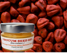 Load image into Gallery viewer, Nativilis Amazonian Urucum Seed Gel (Bixa orellana L.) Prolongs Tanning Skin Natural Glow - Ultraviolet Rays Protection properties – Brazilian Bio-Natural - Copaiba Benefits