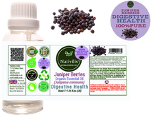 Load image into Gallery viewer, Nativilis Juniper Berries Organic Essential Oil 30 ml (Juniperus communis ) - High in nutrients and powerful plant compounds anti-inflammatory antioxidant antifungal activity - Copaiba Properties