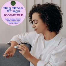 Load image into Gallery viewer, Nativilis Natural Relief for bug bites stings mosquito nettle fleas - Organic Essential Oil Formula - Roll on ball Stainless Steel Ideal Capacity 30ml Daily Use Travel Easy to carry in your purse/bag