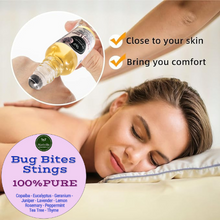 Load image into Gallery viewer, Nativilis Natural Relief for bug bites stings mosquito nettle fleas - Organic Essential Oil Formula - Roll on ball Stainless Steel Ideal Capacity 30ml Daily Use Travel Easy to carry in your purse/bag