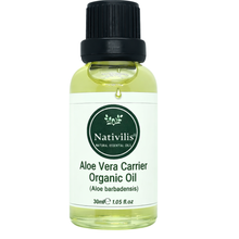 Load image into Gallery viewer, Nativilis Organic Aloe Vera Carrier Oil (Aloe barbadensis) True Aloe - Hair, Face & Skin Natural Cold Pressed