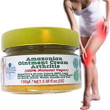 Load image into Gallery viewer, Nativilis Amazonian Ointment Cream for Arthritis, 100% Natural for Repetitive Strain Injury (RSI), Legs Massage, Muscle Recovery, Joint Relief on Back, Neck, Wrist, Hands and Feet 100g – Copaiba
