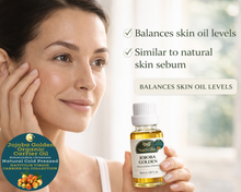 Load image into Gallery viewer, Nativilis Organic Jojoba Golden Carrier Oil (Simmondsia chinensis) Hair, Face & Skin Natural Cold Pressed