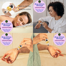 Load image into Gallery viewer, Nativilis Natural Relief for bug bites stings mosquito nettle fleas - Organic Essential Oil Formula - Roll on ball Stainless Steel Ideal Capacity 30ml Daily Use Travel Easy to carry in your purse/bag