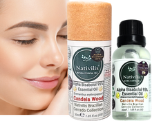 Load image into Gallery viewer, Products Nativilis Candeia Essential Oil Natural Alpha Bisabolol 95% (Eremanthus erythropappus) - Sesquiterpene – Vegan - Antibacterial Anti-inflammatory - Skin-Smoothing - Wound Healing Nociceptive Properties