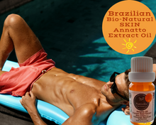 Load image into Gallery viewer, Nativilis Amazonian Urucum Seed Extract Annatto Oil 30 ml (Bixa orellana L.) Emolient for Suncream Lotion | Ultraviolet Rays Protection properties – Brazilian Bio-Natural Skin Tanning Oil - Copaiba Benefits