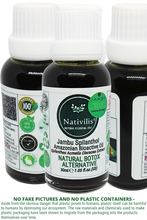 Load image into Gallery viewer, Nativilis Jambu Spilanthol Amazonian Bioactive Oil - Spilanthes Acmella Oleracea Extract - 100% Natural and Pure Botox Alternative - Relax facial muscles reduce wrinkles and fine lines improve skin firmness antioxidant properties Copaiba - 30 ml