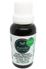 Load image into Gallery viewer, Nativilis Jambu Spilanthol Amazonian Bioactive Oil - Spilanthes Acmella Oleracea Extract - 100% Natural and Pure Botox Alternative - Relax facial muscles reduce wrinkles and fine lines improve skin firmness antioxidant properties Copaiba - 30 ml