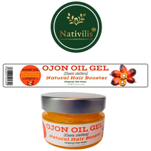 Load image into Gallery viewer, Nativilis Ojon Oil Gel - (Elaeis oleifera) NATURAL HAIR SKIN BOOSTER Rainforest Virgin Oil - revitalizes damaged follicles helps effective hair growth volumize and get tame frizz – Copaiba
